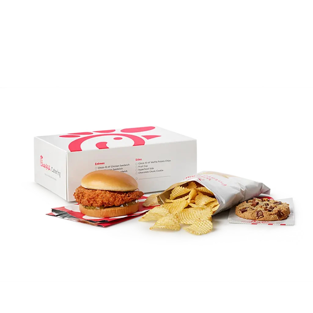 Spicy Chicken Sandwich Packaged Meal